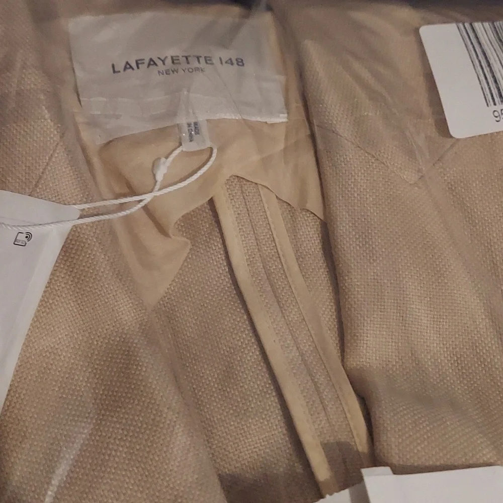 Lafayette 148 New York Peak Lapel Blazer - Picture 3 of 5